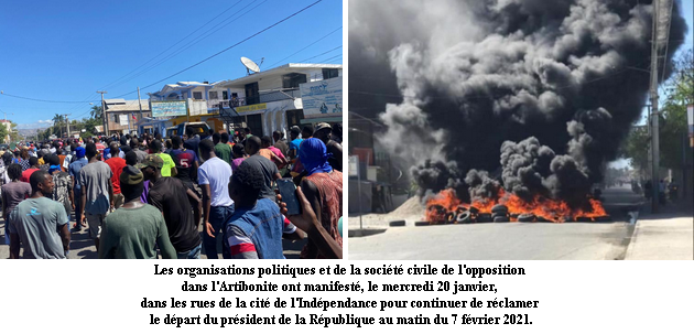 Gonaïves : nouvelle manifestation de l'opposition